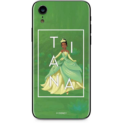 Disney Princess Tiana Floral iPhone XR Skin