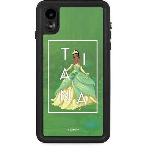 Disney Princess Tiana Floral iPhone XR Waterproof Case