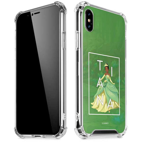 Disney Princess Tiana Floral iPhone XS Max Clear Case