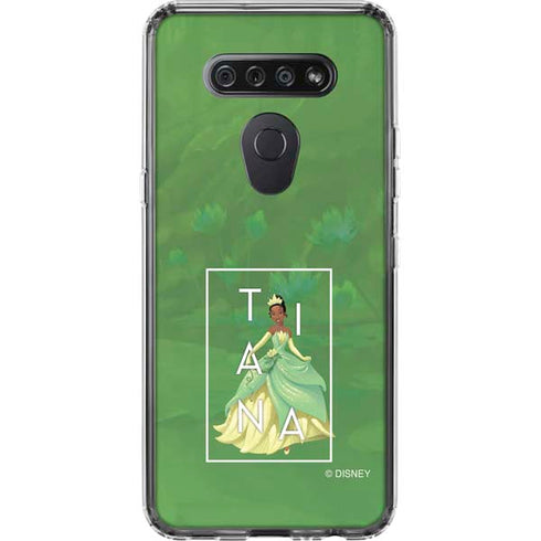Disney Princess Tiana Floral LG K51/Q51 Clear Case