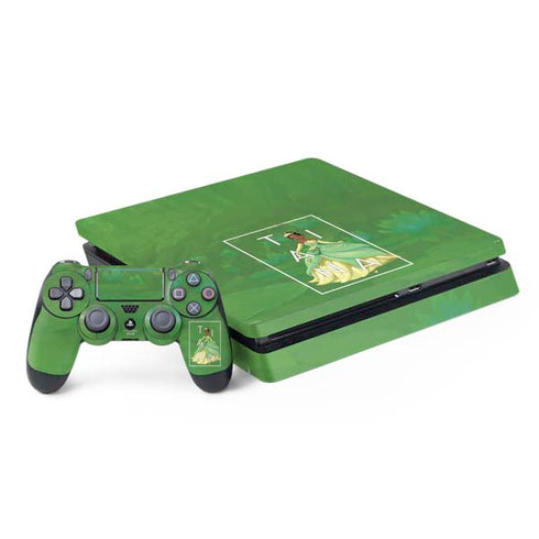 Disney Princess Tiana Floral PS4 Slim Bundle Skin