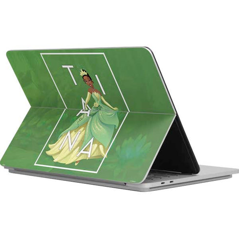 Disney Princess Tiana Floral Surface Laptop Studio Skin