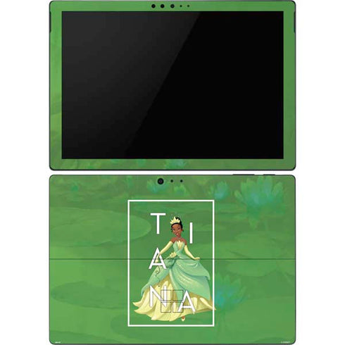 Disney Princess Tiana Floral Surface Pro 6 Skin