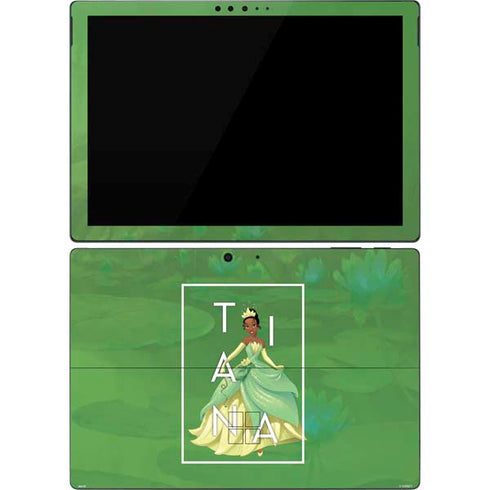 Disney Princess Tiana Floral Surface Pro 7 Skin