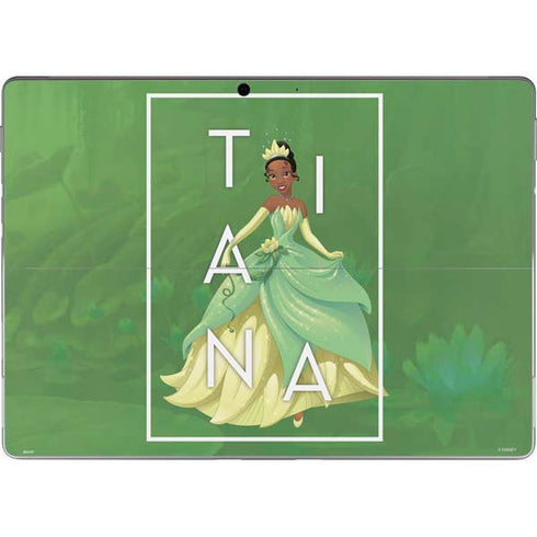 Disney Princess Tiana Floral Surface Pro 9 Skin