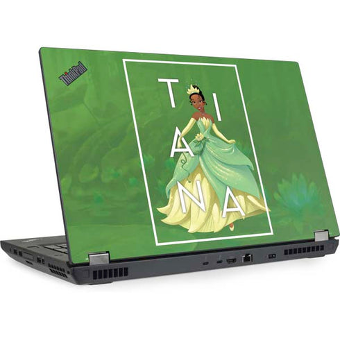 Disney Princess Tiana Floral Lenovo ThinkPad Skin