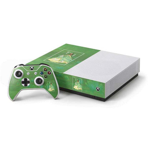 Disney Princess Tiana Floral Xbox One S All-Digital Edition Bundle Skin
