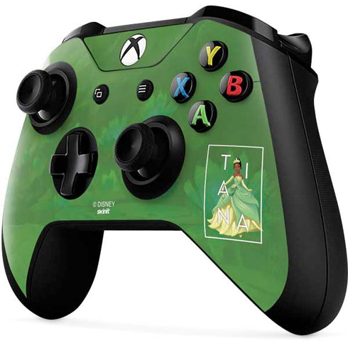 Disney Princess Tiana Floral Xbox One X Controller Skin