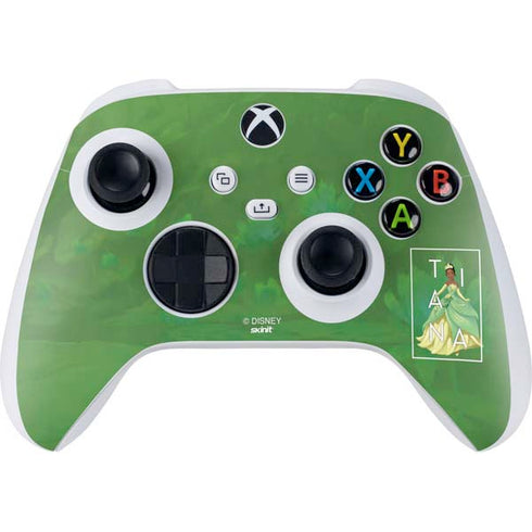 Disney Princess Tiana Floral Xbox Series S Controller Skin