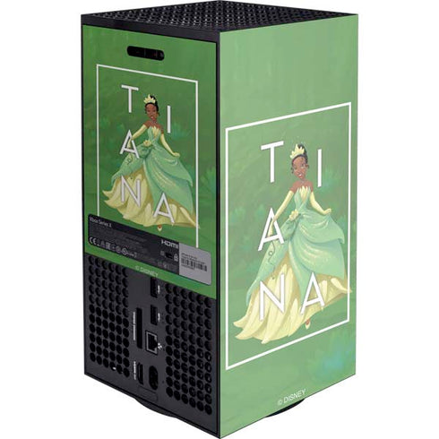 Disney Princess Tiana Floral Xbox Series X Console Skin