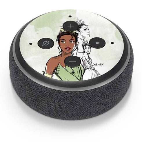 Disney Princess Tiana Sketch Amazon Echo Dot Skin