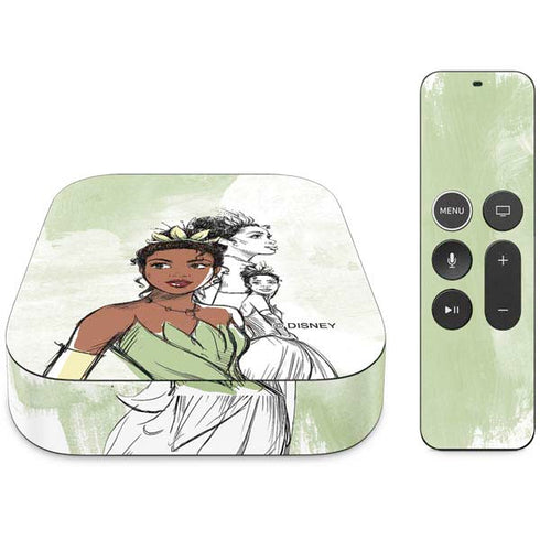 Disney Princess Tiana Sketch Apple TV Skin