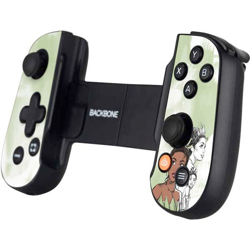 Disney Princess Tiana Sketch Backbone One for iPhone Game Controller Skin