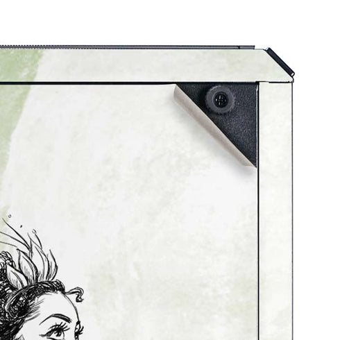 Disney Princess Tiana Sketch Cooler Master MasterBox Q300L Mini Tower Skin