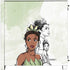 Disney Princess Tiana Sketch Corsair 4000D Tempered Glass Mid-Tower ATX Case Skin