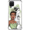 Disney Princess Tiana Sketch Galaxy A12 Clear Case