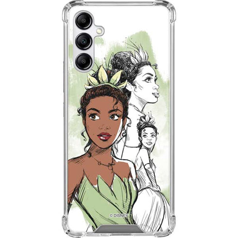 Disney Princess Tiana Sketch Galaxy A15 5G Clear Case