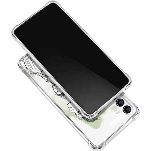 Disney Princess Tiana Sketch Galaxy A15 5G Clear Case