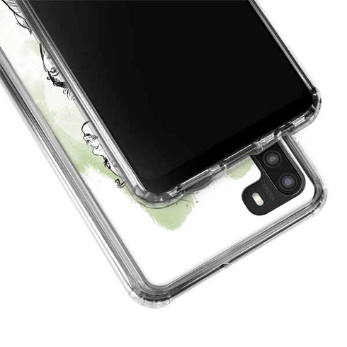 Disney Princess Tiana Sketch Galaxy A21 Clear Case
