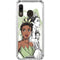 Disney Princess Tiana Sketch Galaxy A30 Clear Case