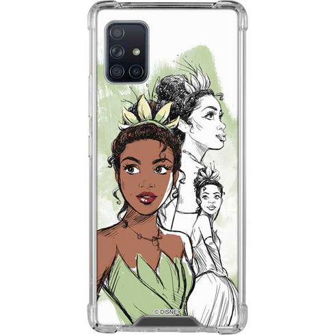 Disney Princess Tiana Sketch Galaxy A51 5G Clear Case