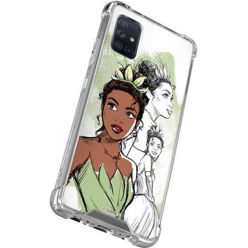 Disney Princess Tiana Sketch Galaxy A51 5G Clear Case