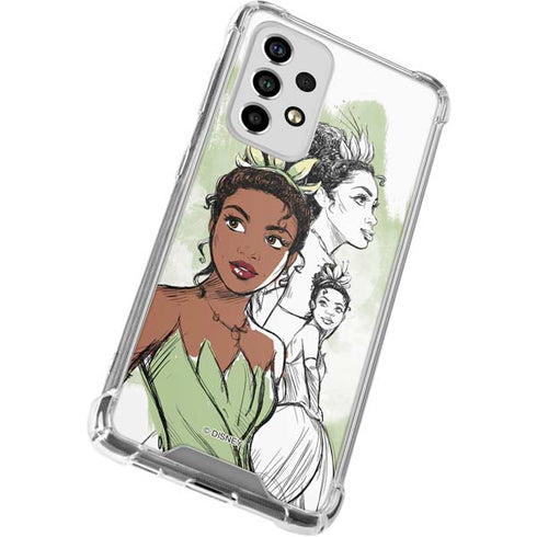 Disney Princess Tiana Sketch Galaxy A53 5G Clear Case