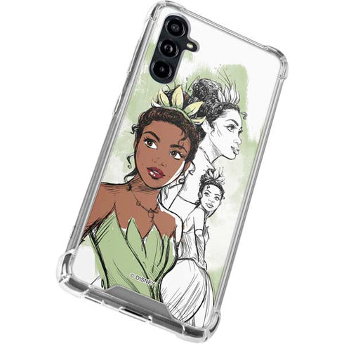 Disney Princess Tiana Sketch Galaxy A54 5G Clear Case