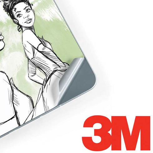 Disney Princess Tiana Sketch Galaxy Book 12in Skin