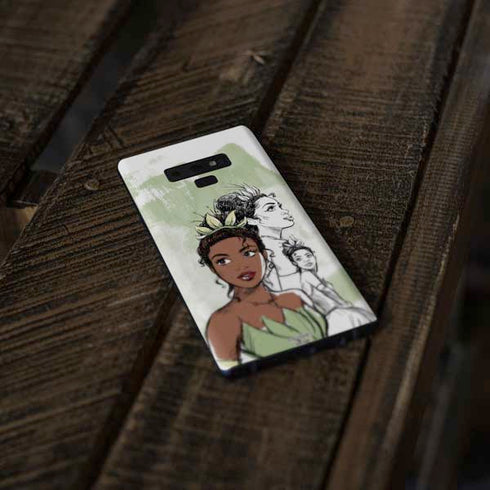 Disney Princess Tiana Sketch Galaxy Note 9 Skin