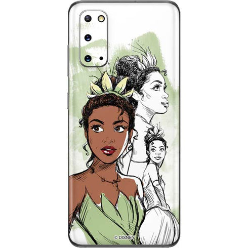 Disney Princess Tiana Sketch Galaxy S20 Skin