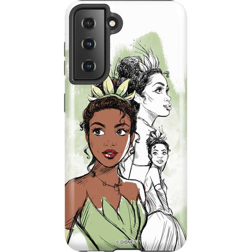 Disney Princess Tiana Sketch Galaxy S21 5G Pro Case