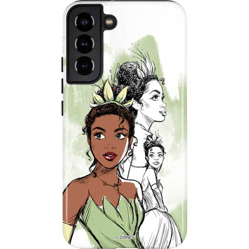 Disney Princess Tiana Sketch Galaxy S22 Plus Pro Case