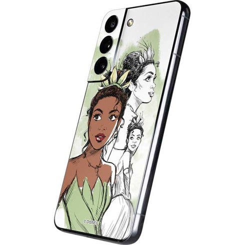 Disney Princess Tiana Sketch Galaxy S22 Skin