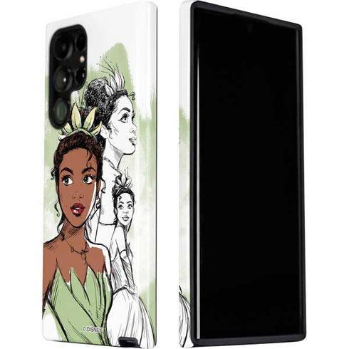 Disney Princess Tiana Sketch Galaxy S22 Ultra Pro Case