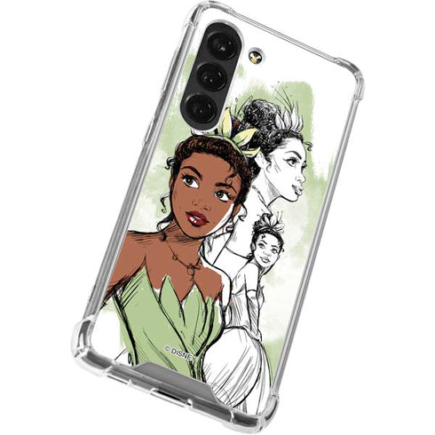 Disney Princess Tiana Sketch Galaxy S23 Clear Case