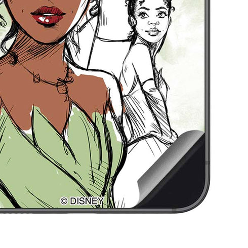 Disney Princess Tiana Sketch Galaxy S23 FE Skin