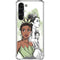Disney Princess Tiana Sketch Galaxy S23 Plus Clear Case