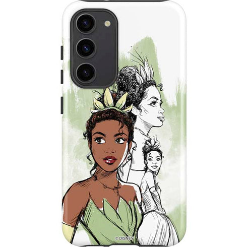 Disney Princess Tiana Sketch Galaxy S23 Plus Pro Case