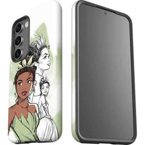 Disney Princess Tiana Sketch Galaxy S23 Plus Pro Case