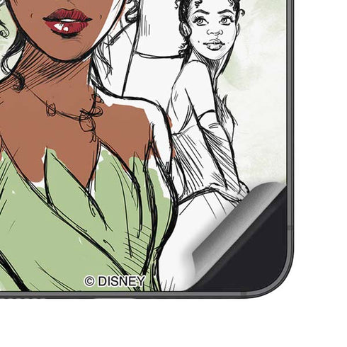 Disney Princess Tiana Sketch Galaxy S23 Plus Skin
