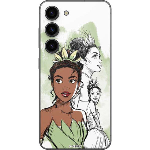 Disney Princess Tiana Sketch Galaxy S23 Skin