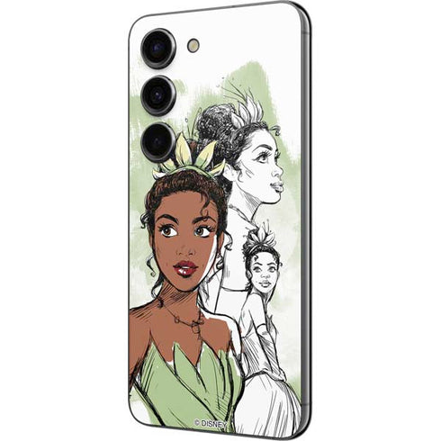 Disney Princess Tiana Sketch Galaxy S23 Skin