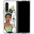 Disney Princess Tiana Sketch Galaxy Z Fold4 5G Clear Case