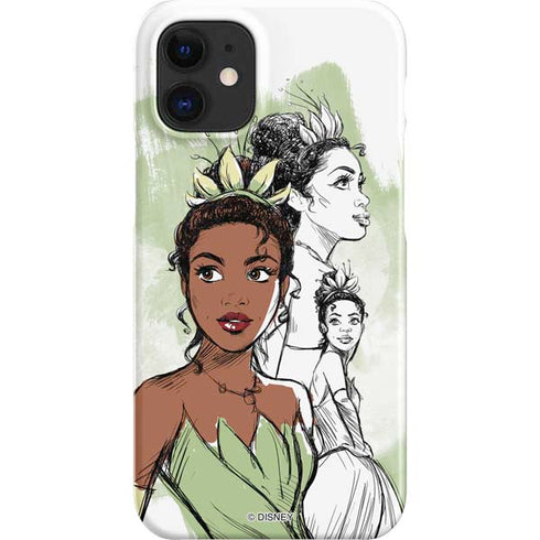 Disney Princess Tiana Sketch iPhone 12 Mini Lite Case
