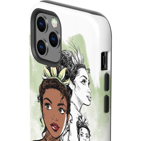 Disney Princess Tiana Sketch iPhone 12 Pro Impact Case