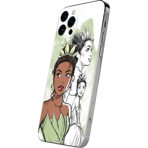 Disney Princess Tiana Sketch iPhone 12 Pro Max Skin
