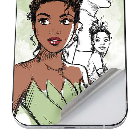Disney Princess Tiana Sketch iPhone 12 Pro Max Skin