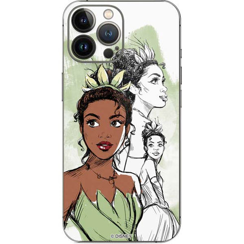 Disney Princess Tiana Sketch iPhone 13 Pro Max Skin