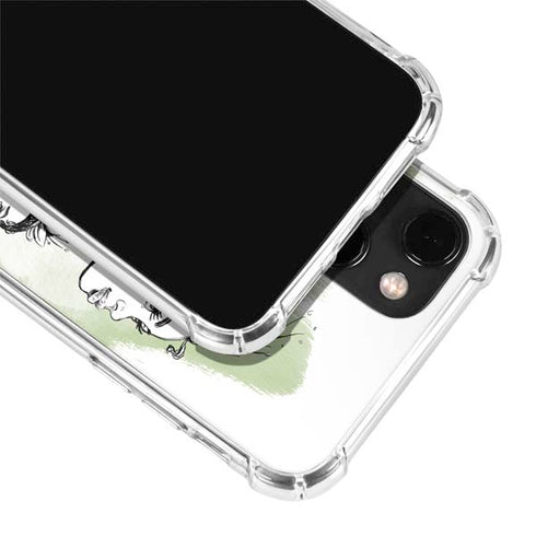 Disney Princess Tiana Sketch iPhone 14 Plus Clear Case